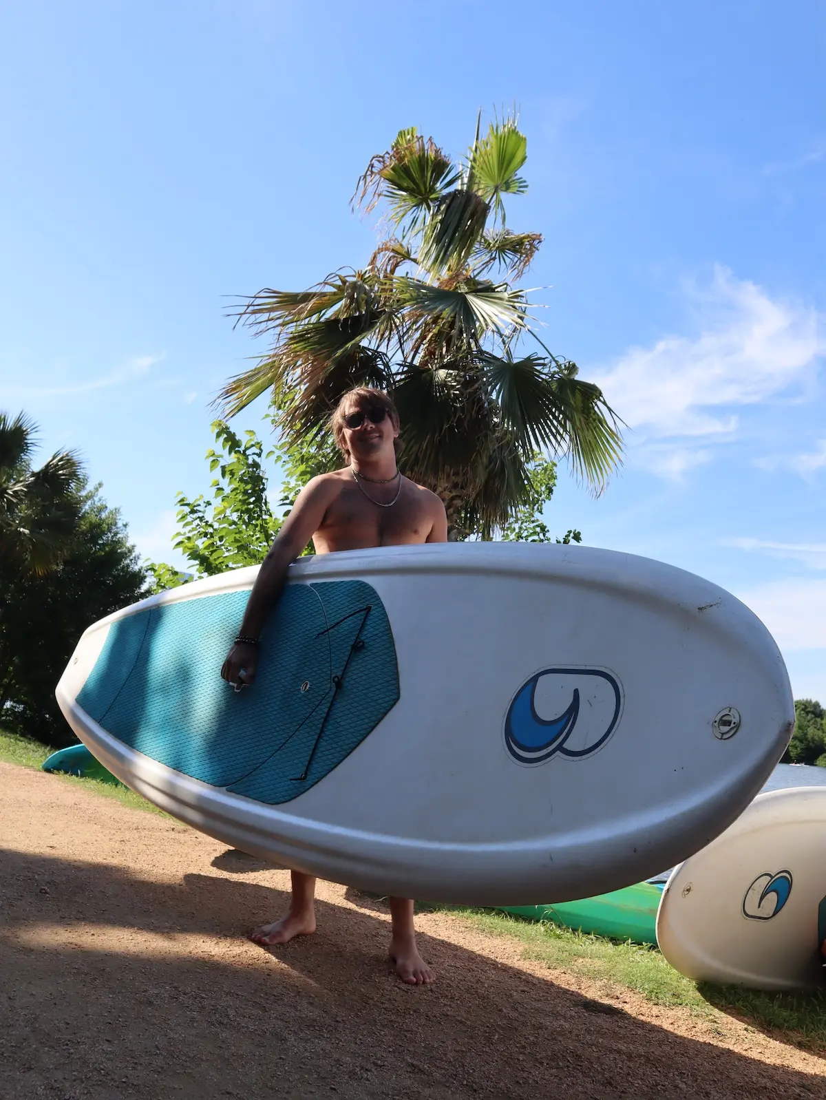 Kayak and paddleboard rentals on Lady Bird Lake in Austin, TX